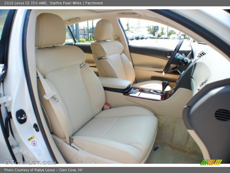 Starfire Pearl White / Parchment 2010 Lexus GS 350 AWD