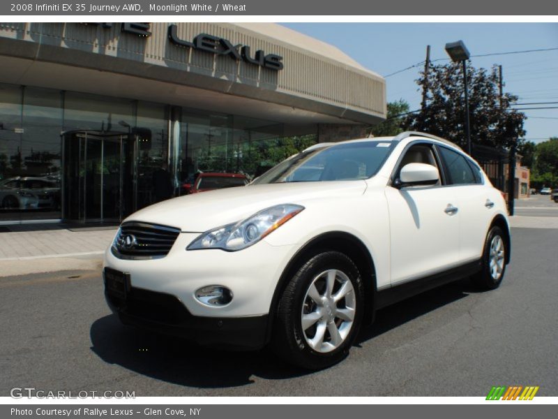 Moonlight White / Wheat 2008 Infiniti EX 35 Journey AWD