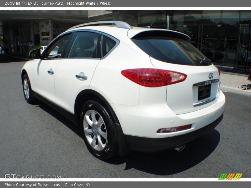 Moonlight White / Wheat 2008 Infiniti EX 35 Journey AWD