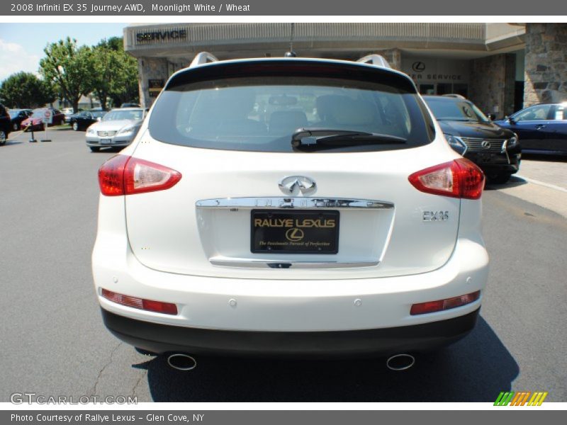 Moonlight White / Wheat 2008 Infiniti EX 35 Journey AWD