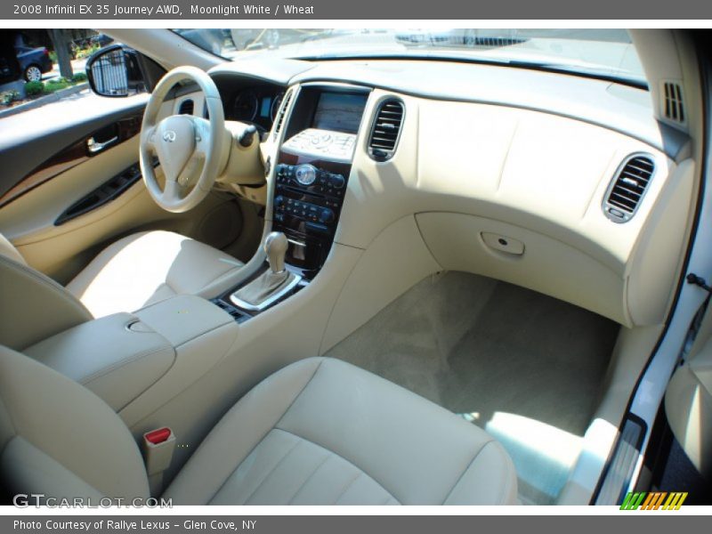 Moonlight White / Wheat 2008 Infiniti EX 35 Journey AWD