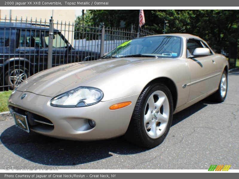 Front 3/4 View of 2000 XK XK8 Convertible