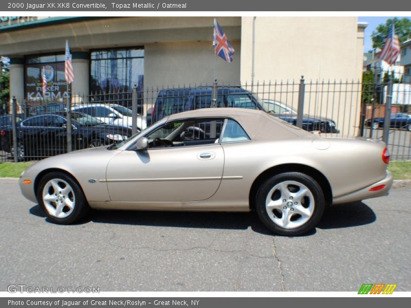  2000 XK XK8 Convertible Topaz Metallic