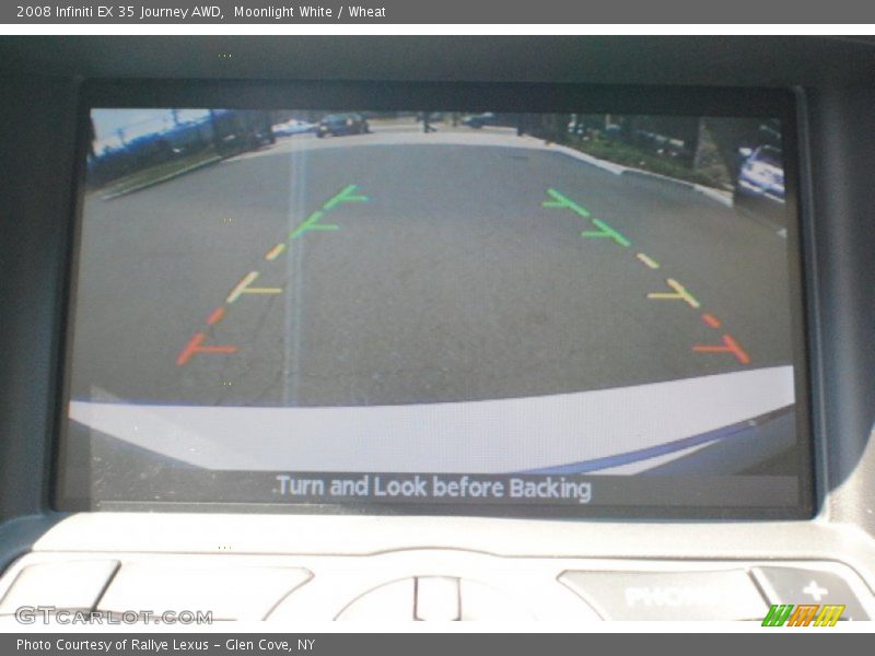 Moonlight White / Wheat 2008 Infiniti EX 35 Journey AWD