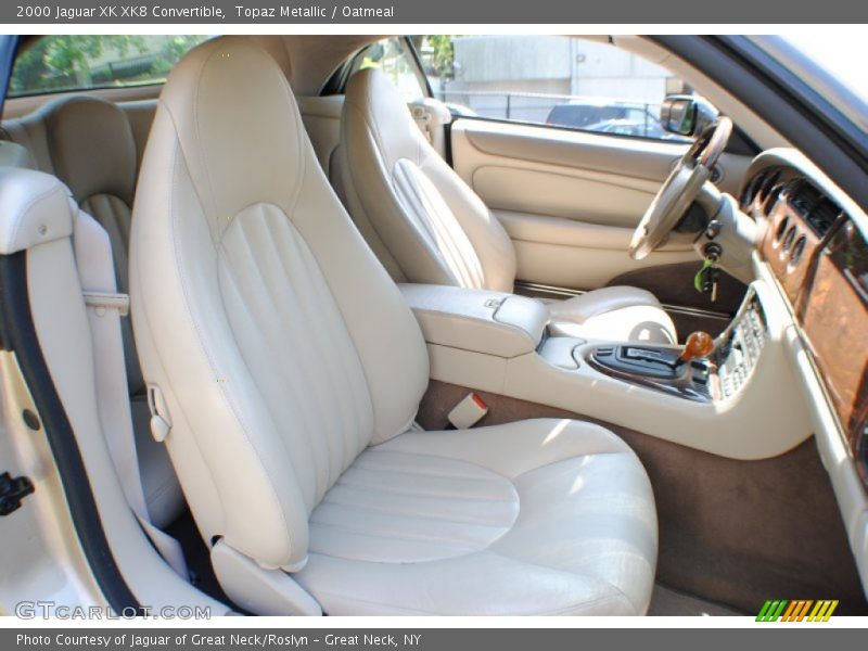  2000 XK XK8 Convertible Oatmeal Interior