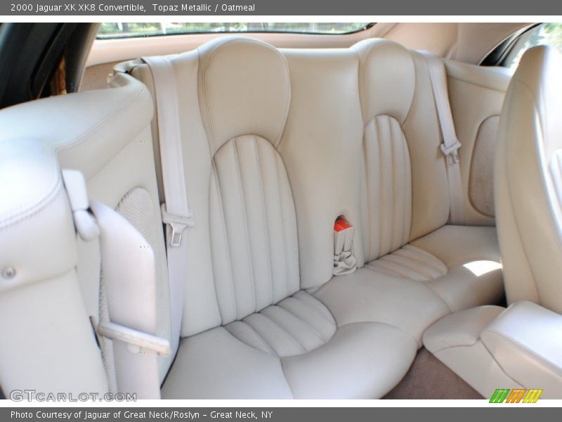 Rear Seat of 2000 XK XK8 Convertible