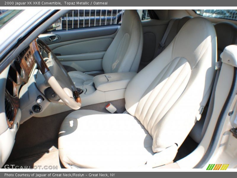 Front Seat of 2000 XK XK8 Convertible