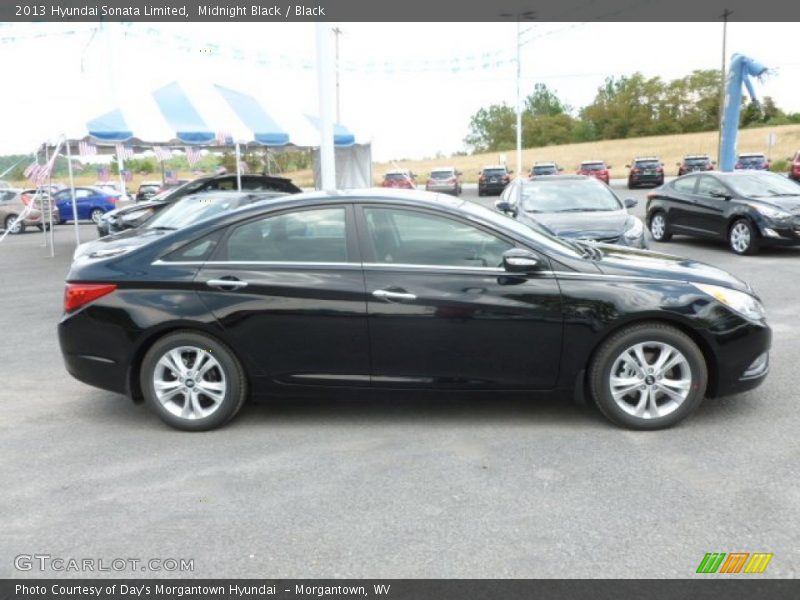 Midnight Black / Black 2013 Hyundai Sonata Limited