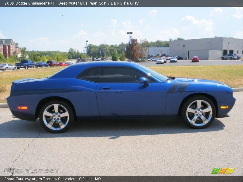 Deep Water Blue Pearl Coat / Dark Slate Gray 2009 Dodge Challenger R/T