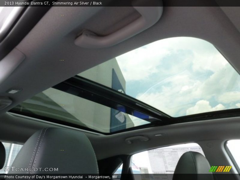 Sunroof of 2013 Elantra GT