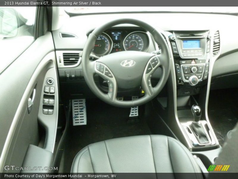 Dashboard of 2013 Elantra GT