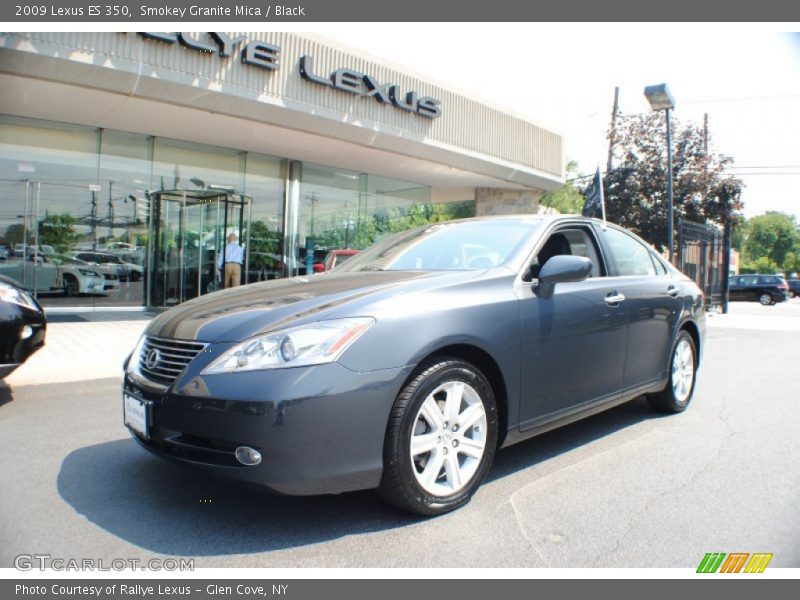 Smokey Granite Mica / Black 2009 Lexus ES 350
