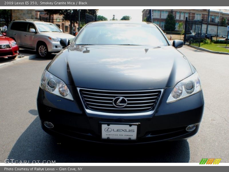 Smokey Granite Mica / Black 2009 Lexus ES 350