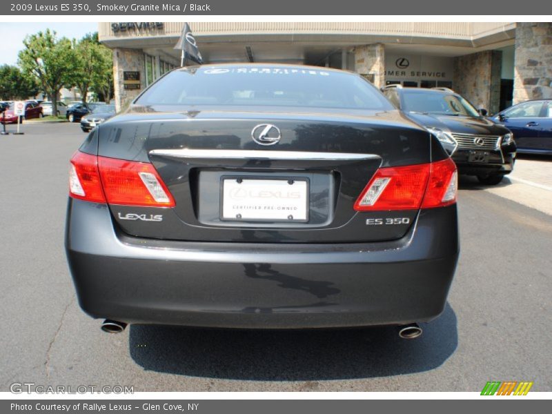 Smokey Granite Mica / Black 2009 Lexus ES 350