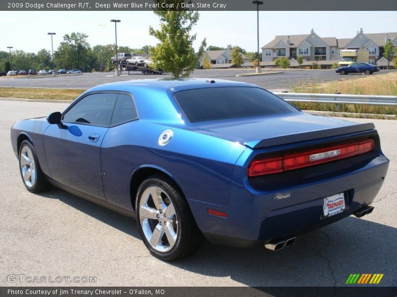 Deep Water Blue Pearl Coat / Dark Slate Gray 2009 Dodge Challenger R/T