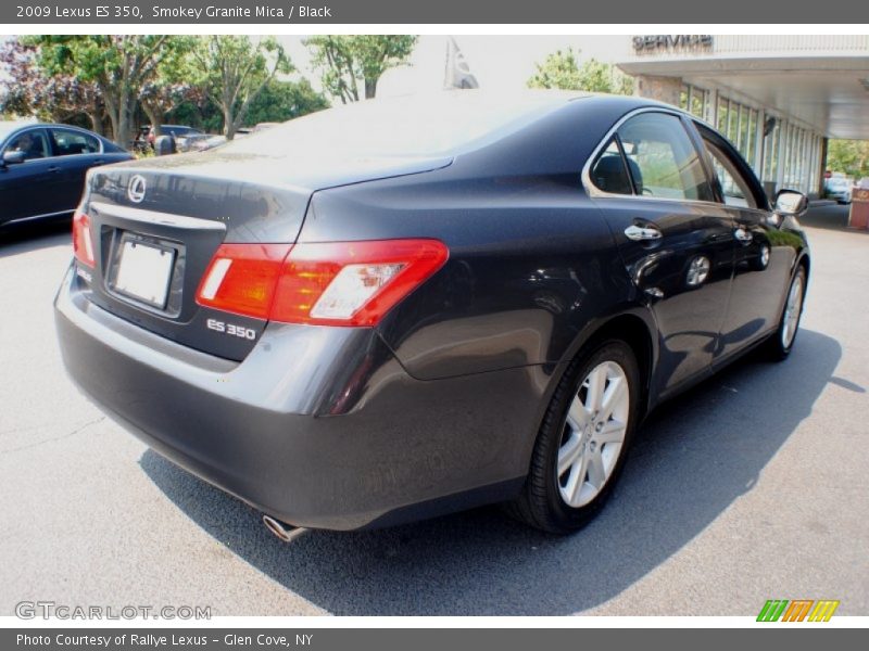 Smokey Granite Mica / Black 2009 Lexus ES 350