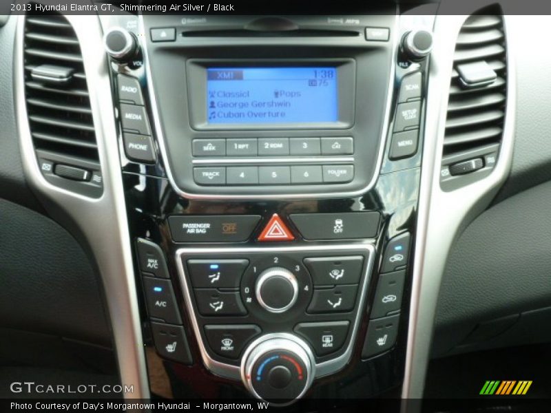 Controls of 2013 Elantra GT