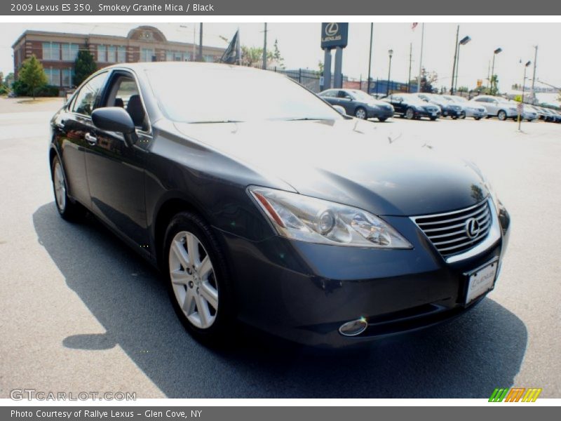 Smokey Granite Mica / Black 2009 Lexus ES 350
