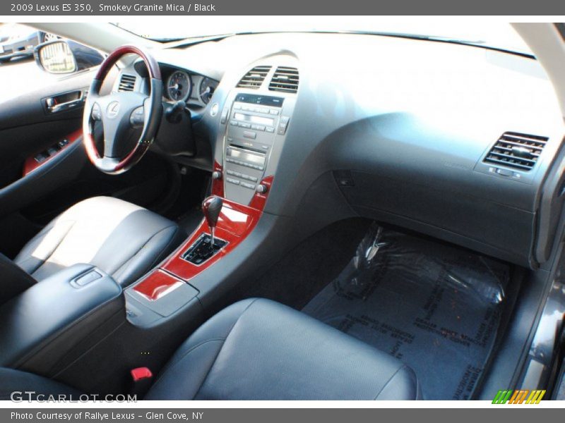 Smokey Granite Mica / Black 2009 Lexus ES 350