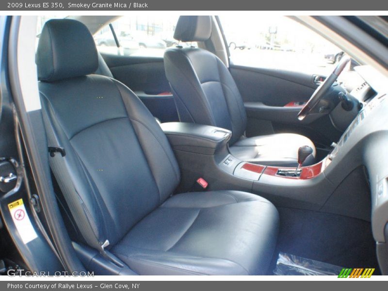 Smokey Granite Mica / Black 2009 Lexus ES 350