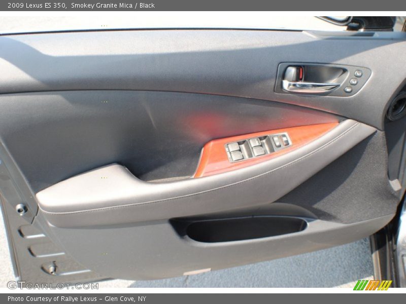 Smokey Granite Mica / Black 2009 Lexus ES 350