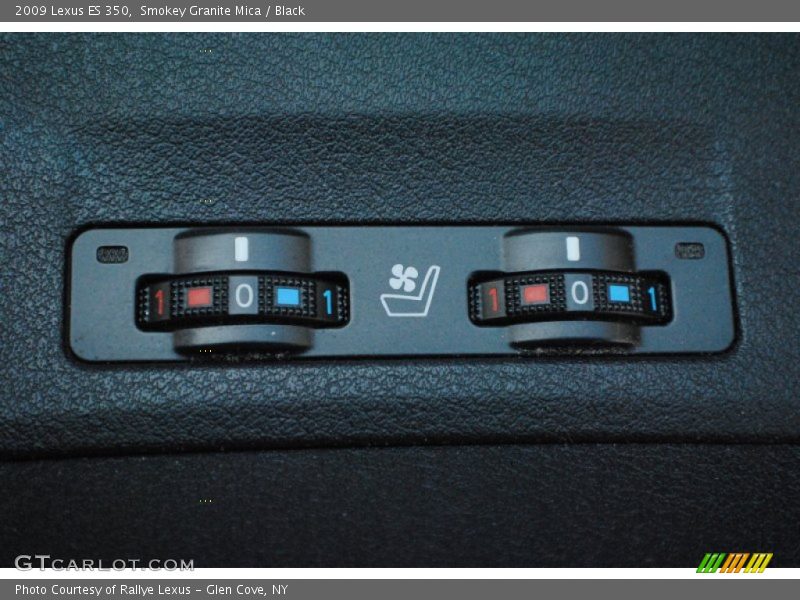 Smokey Granite Mica / Black 2009 Lexus ES 350