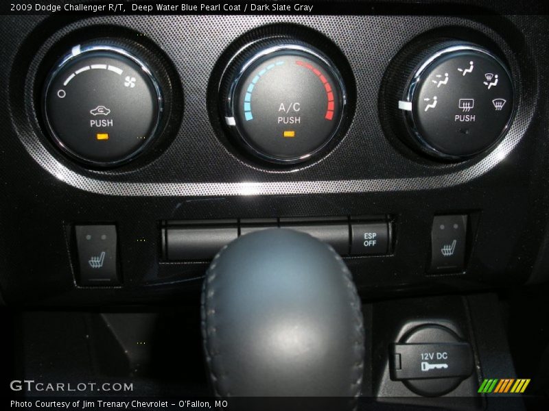 Deep Water Blue Pearl Coat / Dark Slate Gray 2009 Dodge Challenger R/T