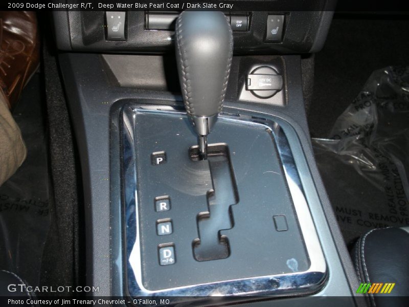 Deep Water Blue Pearl Coat / Dark Slate Gray 2009 Dodge Challenger R/T