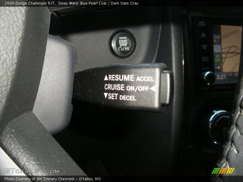 Deep Water Blue Pearl Coat / Dark Slate Gray 2009 Dodge Challenger R/T