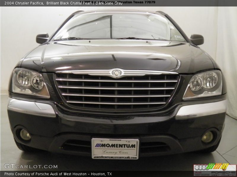 Brilliant Black Crystal Pearl / Dark Slate Gray 2004 Chrysler Pacifica