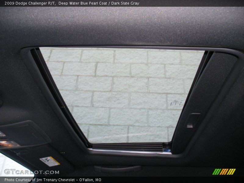 Deep Water Blue Pearl Coat / Dark Slate Gray 2009 Dodge Challenger R/T