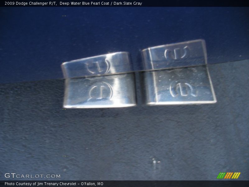 Deep Water Blue Pearl Coat / Dark Slate Gray 2009 Dodge Challenger R/T
