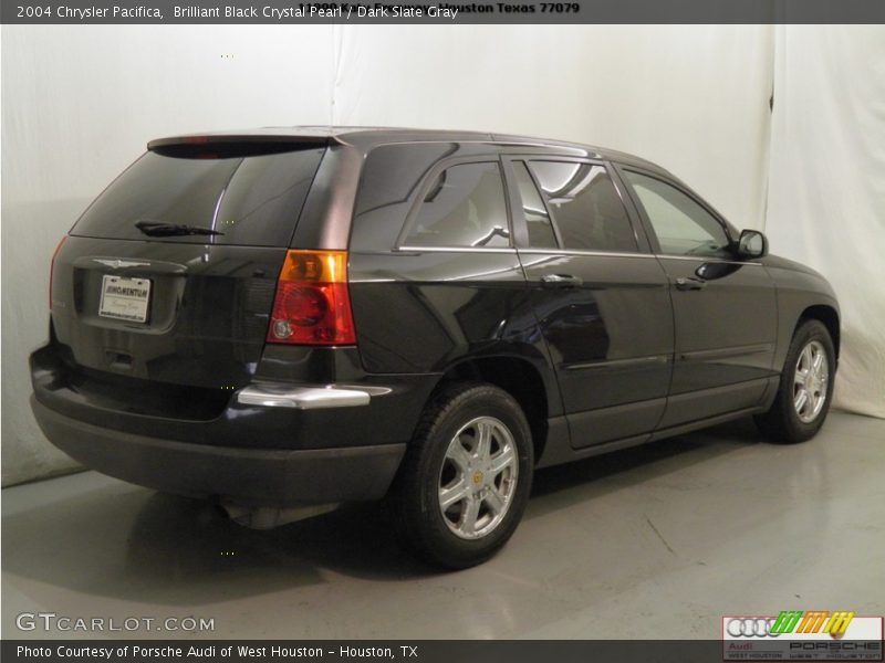 Brilliant Black Crystal Pearl / Dark Slate Gray 2004 Chrysler Pacifica