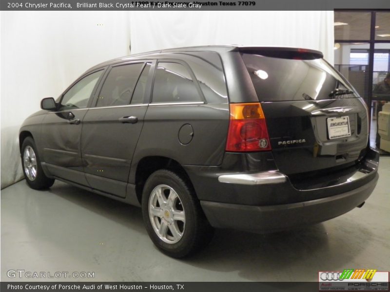Brilliant Black Crystal Pearl / Dark Slate Gray 2004 Chrysler Pacifica