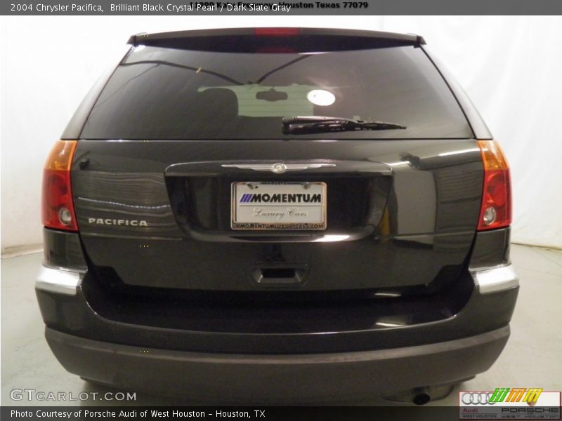 Brilliant Black Crystal Pearl / Dark Slate Gray 2004 Chrysler Pacifica