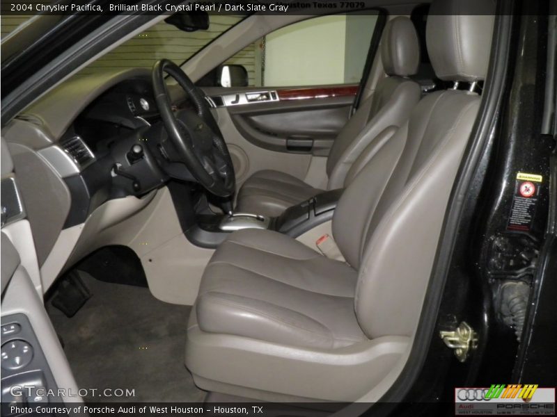 Brilliant Black Crystal Pearl / Dark Slate Gray 2004 Chrysler Pacifica