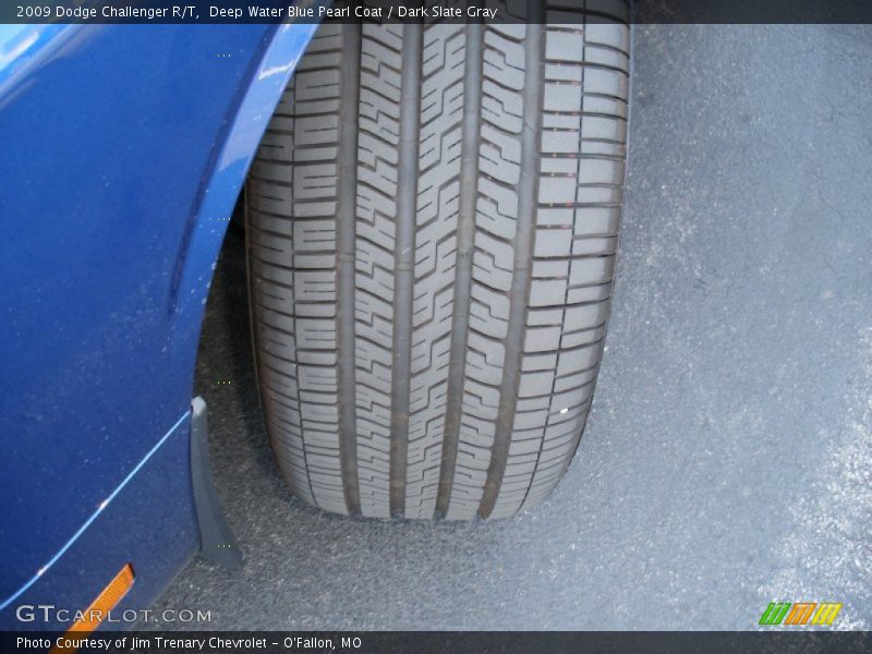 Deep Water Blue Pearl Coat / Dark Slate Gray 2009 Dodge Challenger R/T