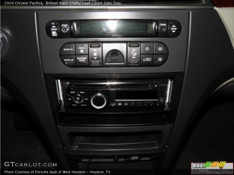 Brilliant Black Crystal Pearl / Dark Slate Gray 2004 Chrysler Pacifica