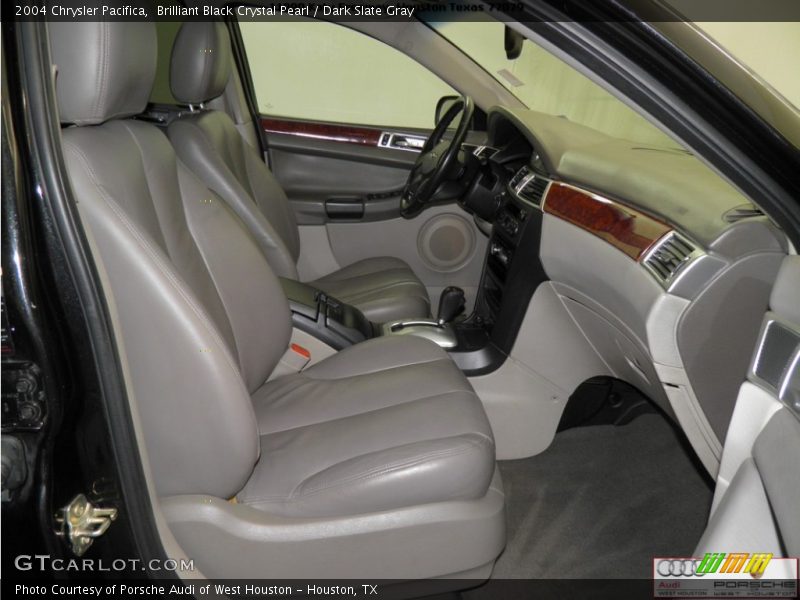 Brilliant Black Crystal Pearl / Dark Slate Gray 2004 Chrysler Pacifica