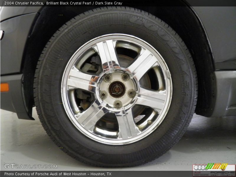 Brilliant Black Crystal Pearl / Dark Slate Gray 2004 Chrysler Pacifica