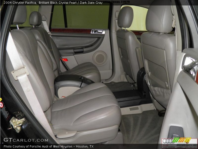 Brilliant Black Crystal Pearl / Dark Slate Gray 2004 Chrysler Pacifica