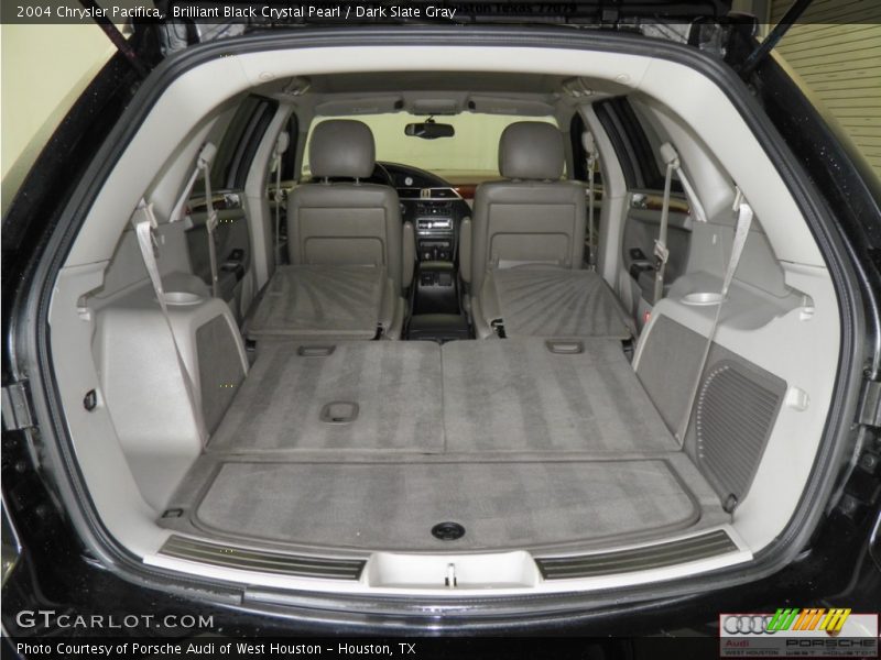 Brilliant Black Crystal Pearl / Dark Slate Gray 2004 Chrysler Pacifica
