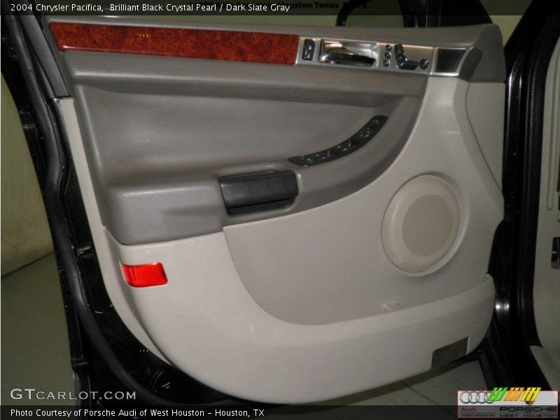 Brilliant Black Crystal Pearl / Dark Slate Gray 2004 Chrysler Pacifica