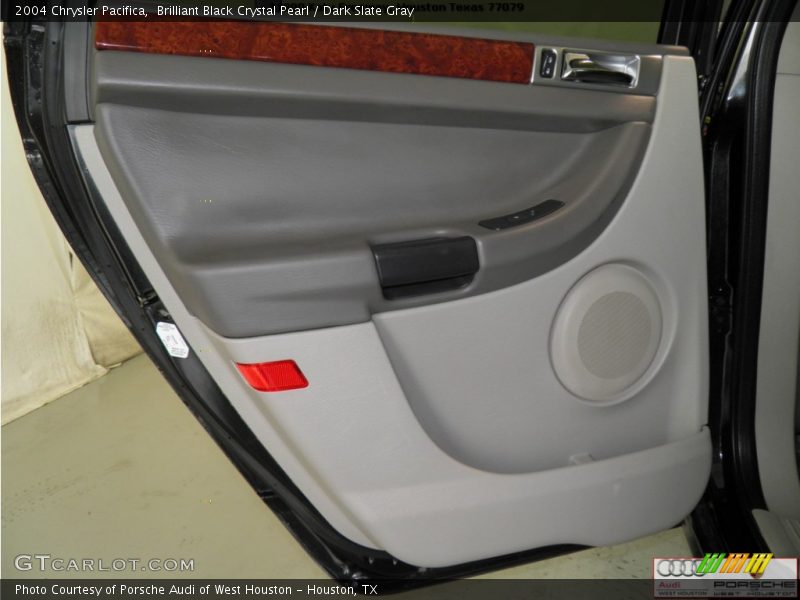 Brilliant Black Crystal Pearl / Dark Slate Gray 2004 Chrysler Pacifica