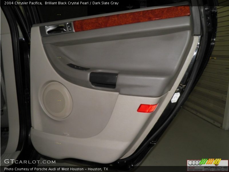 Brilliant Black Crystal Pearl / Dark Slate Gray 2004 Chrysler Pacifica