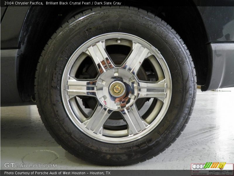 Brilliant Black Crystal Pearl / Dark Slate Gray 2004 Chrysler Pacifica