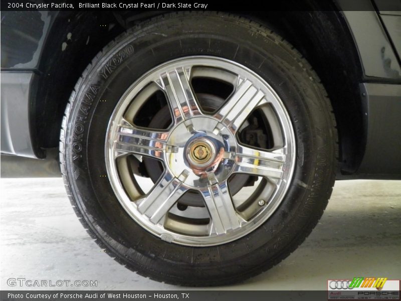 Brilliant Black Crystal Pearl / Dark Slate Gray 2004 Chrysler Pacifica