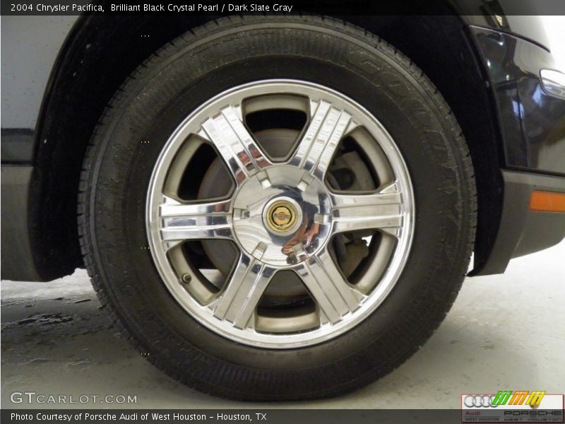 Brilliant Black Crystal Pearl / Dark Slate Gray 2004 Chrysler Pacifica