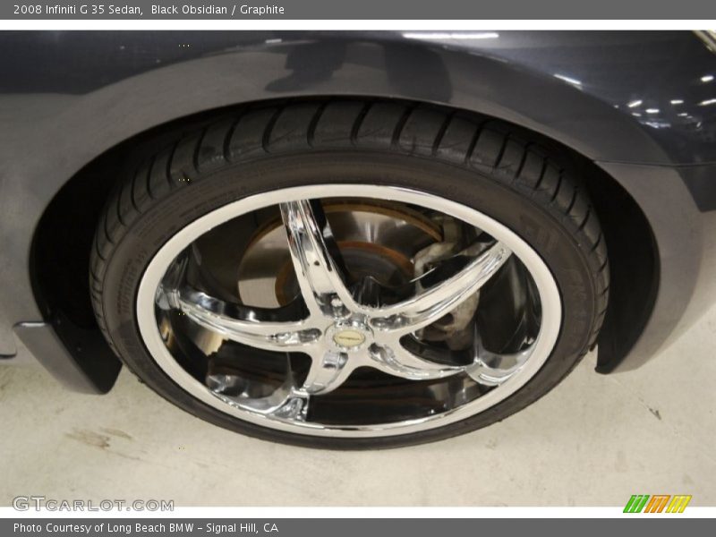 Black Obsidian / Graphite 2008 Infiniti G 35 Sedan