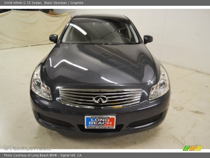 Black Obsidian / Graphite 2008 Infiniti G 35 Sedan